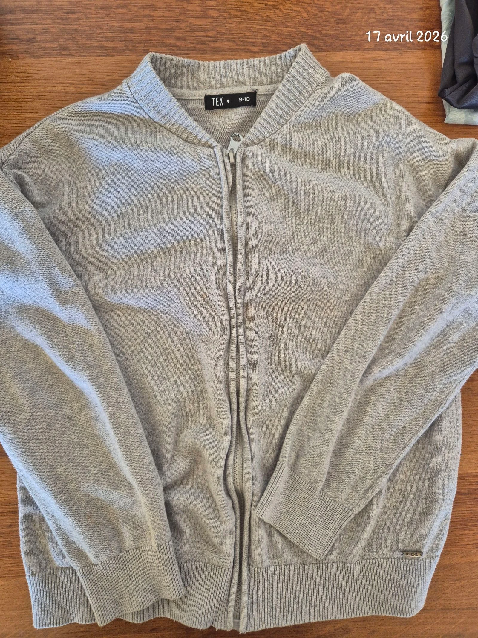 Grey boy jacket 9-10 – photo 3